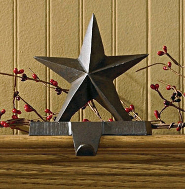 Star Stocking Hanger - Iron Finish Set of 2 Park Designs - The Fox Decor
